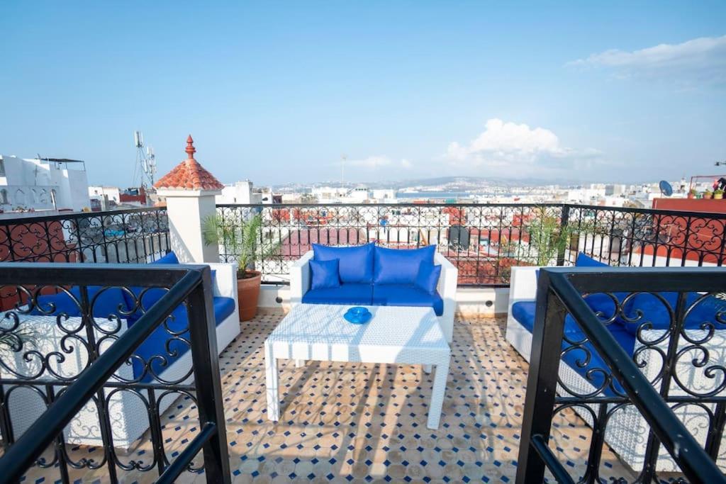 Riad Zhor Tanger - Medina Buitenkant foto